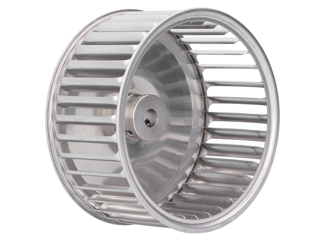 Rueda Centrífuga Multiwing Para Motor De Soplador, Hoja Galvanizada, 6in (156x76x12.7mm), Accesorios Herramientas Eléctricas