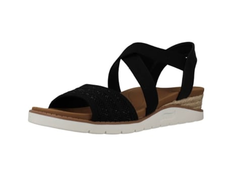 Zapatos de Mujer SKECHERS Arch Fit Beach Tecido Negro (39)