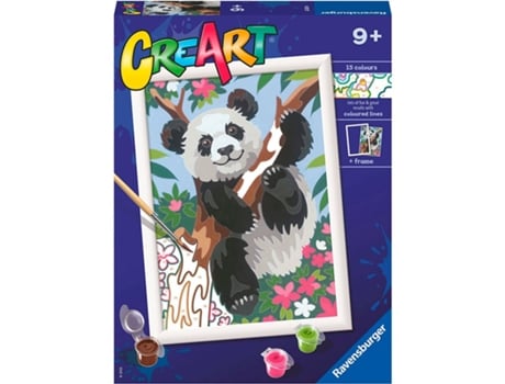 Juego Creativo RAVENSBURGER Creart Serie D Classic Panda (Edad Mínima Recomendada: 9 años)