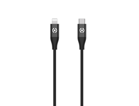 Cable Usbclightcolbk Lightning CELLY Negro