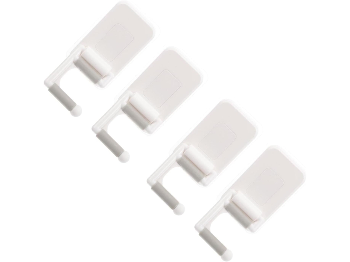 Juego De 2 Soportes De Pared Para Escobas Y Fregonas: Proporciona Un Almacenamiento Eficiente.