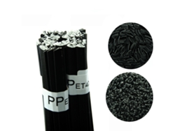 Varilla adicional PP-ET4X – Alta calidad | 42 cm, negra, 100 g | Para parachoques y mucho más