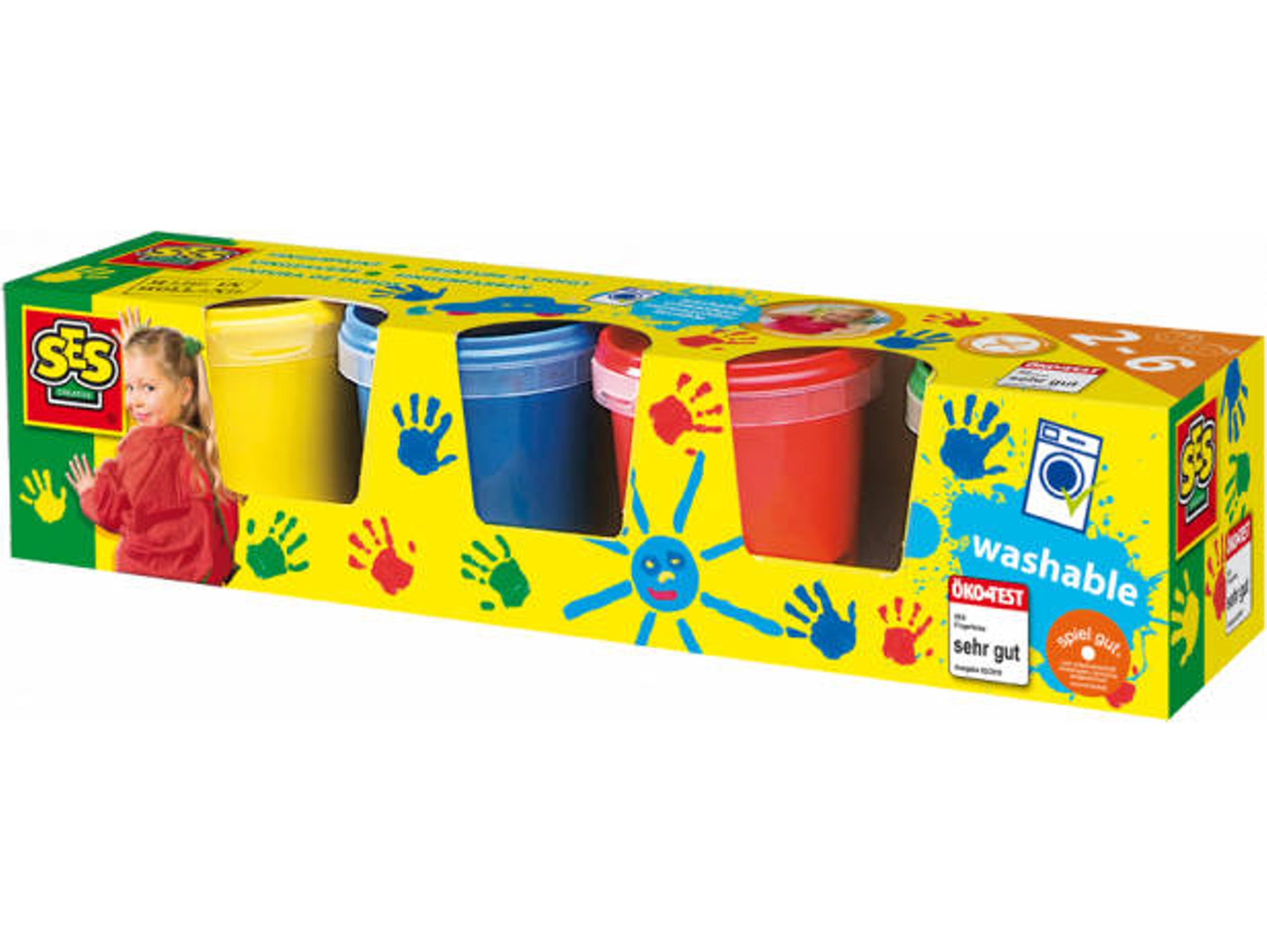 Conjunto 4 Pinturas SES CREATIVE 00305