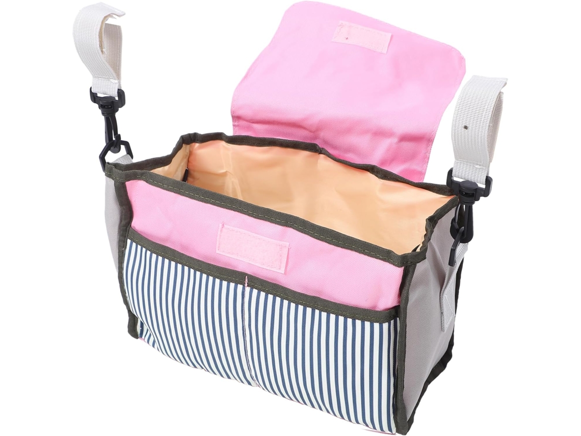 Organizador Colgante Para Cochecito Para Biberones, Pañales Y Juguetes - Portátil E Impermeable
