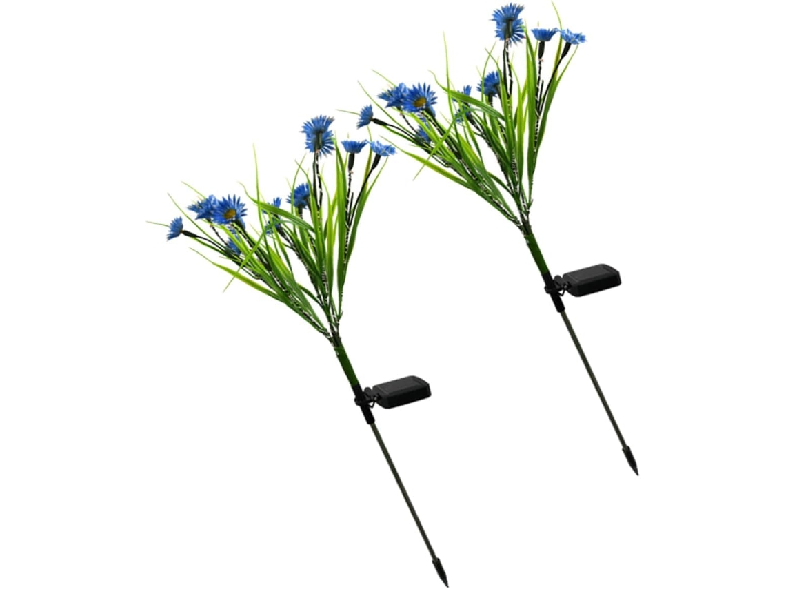 Luces Solares Led Para Jardín (2 Unidades)