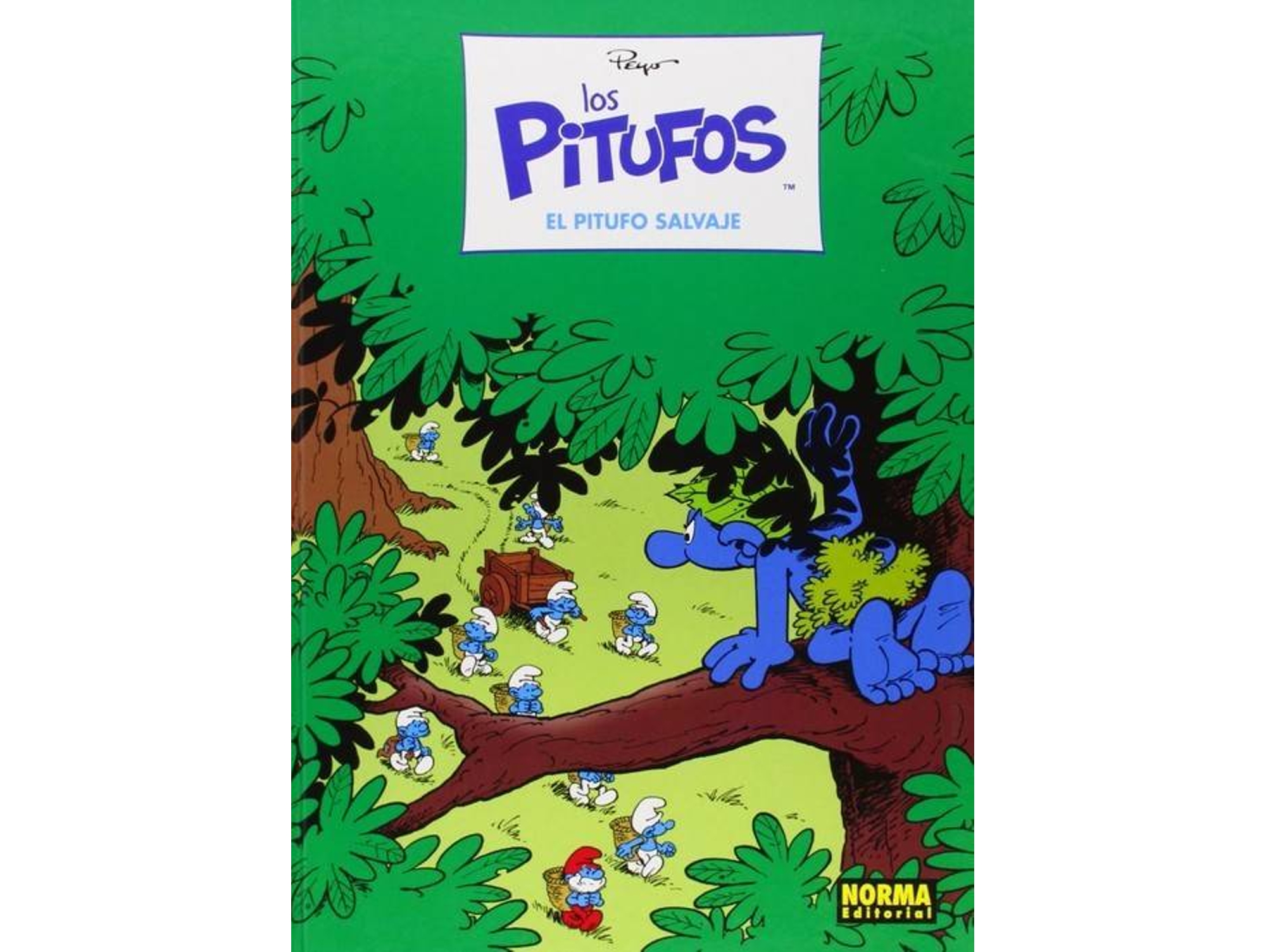 Libro Pitufos, 20 Pitufo Salvaje de Peyo (Español)