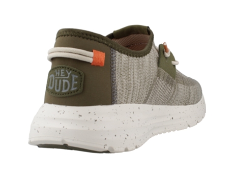 Zapatos de Hombre para Deporte HEY DUDE Sirocco Mode Tecido Gris (44)