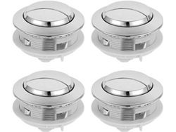 Botones De Descarga De Inodoro De Plástico, 58 Mm, Repuesto Certificado.