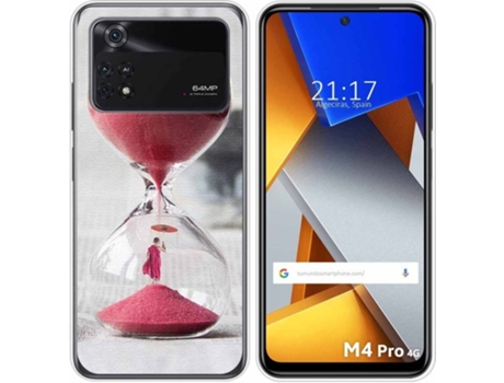 Carcasa para Xiaomi Poco M4 Pro 4G TUMUNDOSMARTPHONE Dibujos Reloj Multicolor