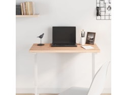 Tablero Escritorio | Superficie De Mesa | Tablero De Mesa Rectangular De Madera Maciza De Haya 80x40x2,5 Cm Wsd61355