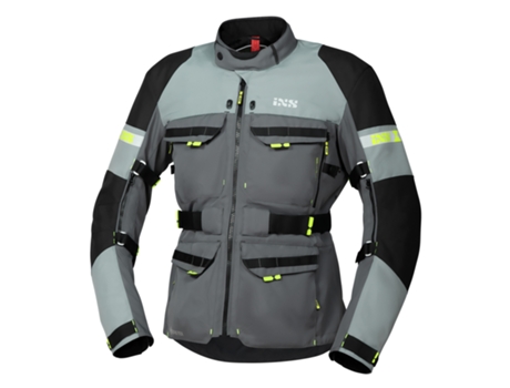 Chaqueta de Motocliclismo para Hombre IXS (M - Poliéster - Gris)