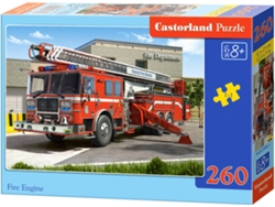 Puzzle CASTORLAND Fire Engine (260 Piezas)