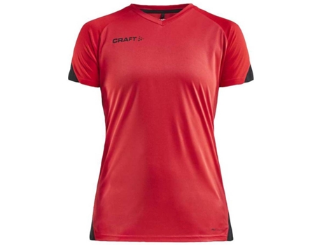 Camiseta de Mujer CRAFT Control Impact Tenis Rojo (XL)