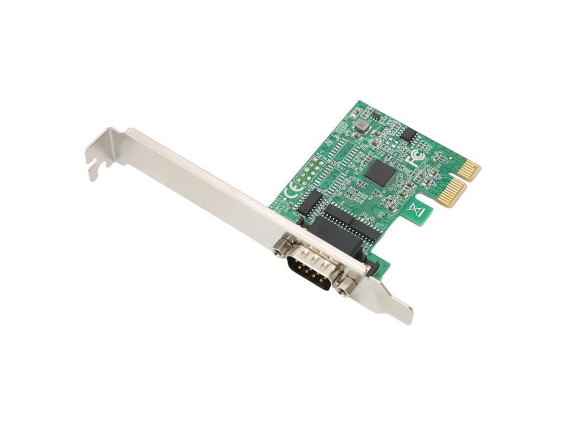 HURRISE Tarjeta controladora de host serie Pcie a Rs232 Pci y tarjeta adaptadora serie Rs232 Tarjeta de transmisión de alta velocidad