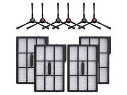 10 Pcs Replacement Parts Kit For Eufy Omni E28/ Omni E25 Robot Vacuum Cleaner - E25 E28 Accessories Kit Filters Brush