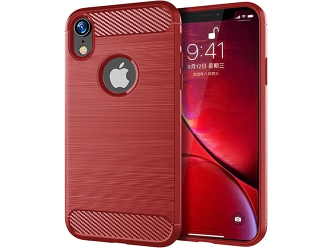 Funda iPhone XR WISETONY Mofankeji-144 Rojo