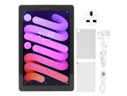 Tableta de 10 pulgadas, 4 GB de RAM, 256 GB de ROM, Android 11, 8 núcleos, color negro dorado claro