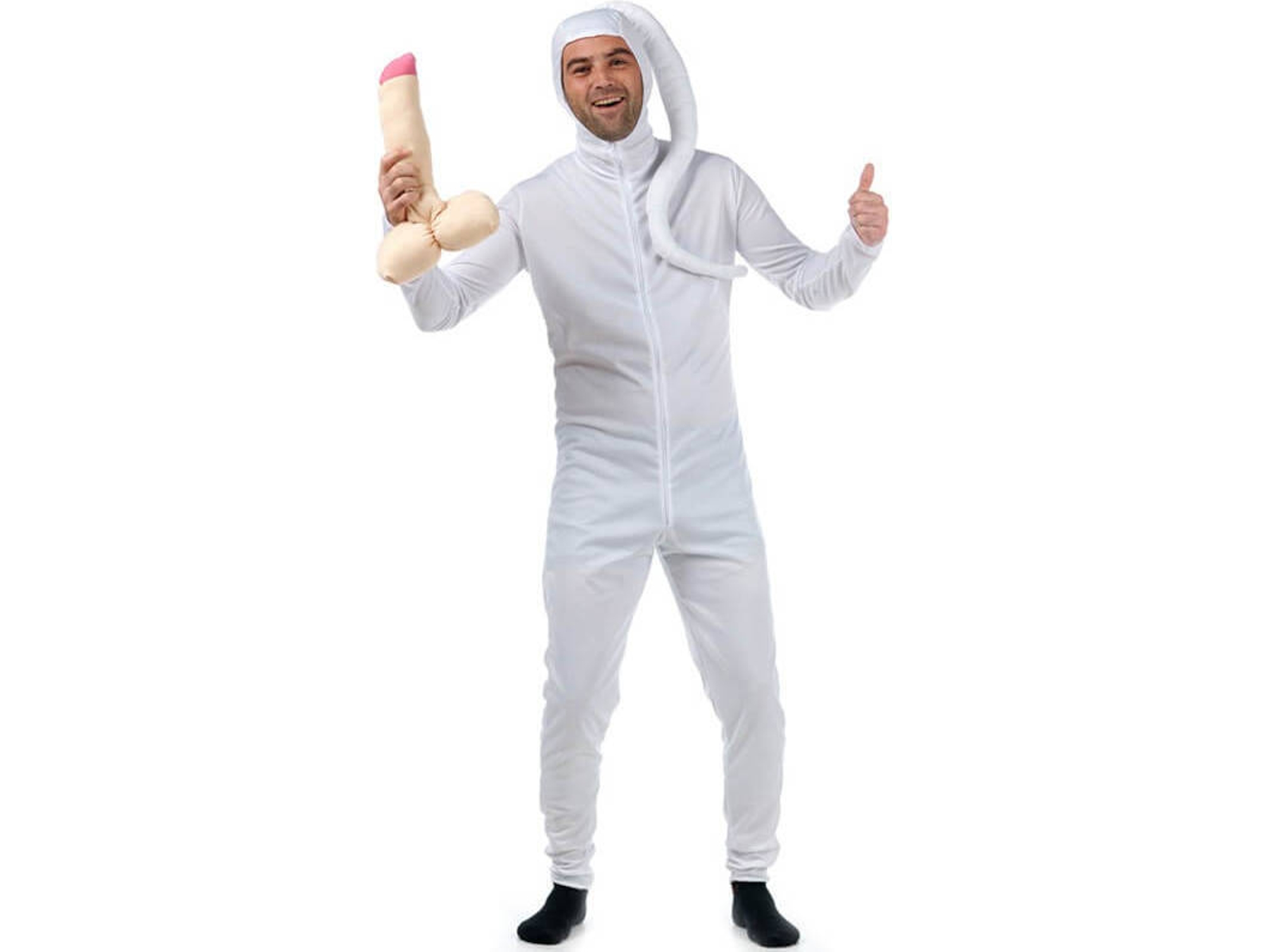 Disfraz de Hombre DISFRAZZES Espermatozoide (Talla: M)