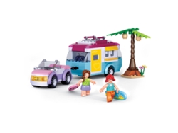 Construcción SLUBAN Girls Dream - Vacaciones en la Playa (Edad Mínima: 6 - 281 Piezas)