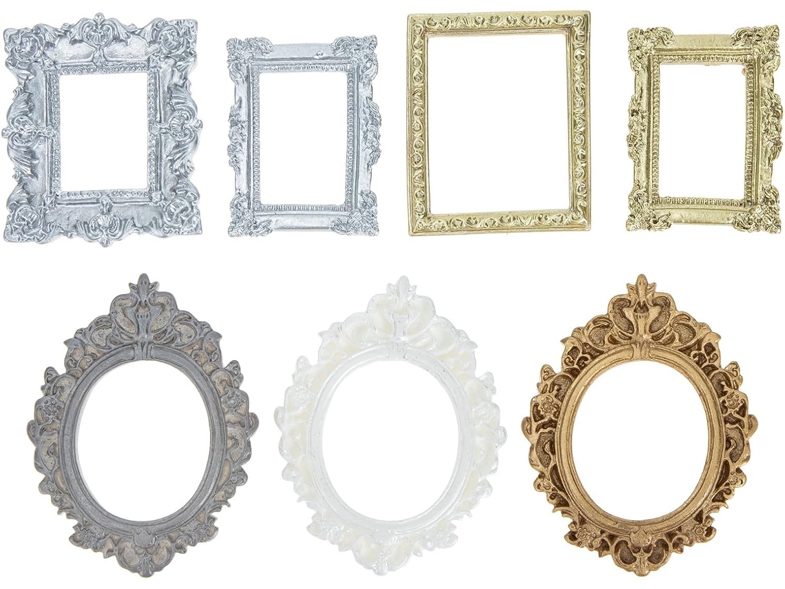 7 Marcos De Fotos Retro De Resina Para Decoración Y Accesorios De Fotografía