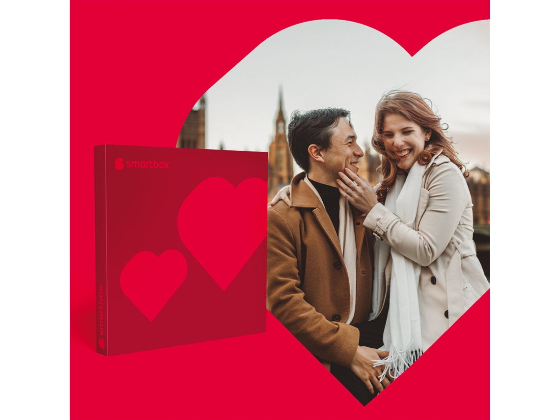 Set de regalo de San Valentín Smartbox: 50 tarjetas de regalo