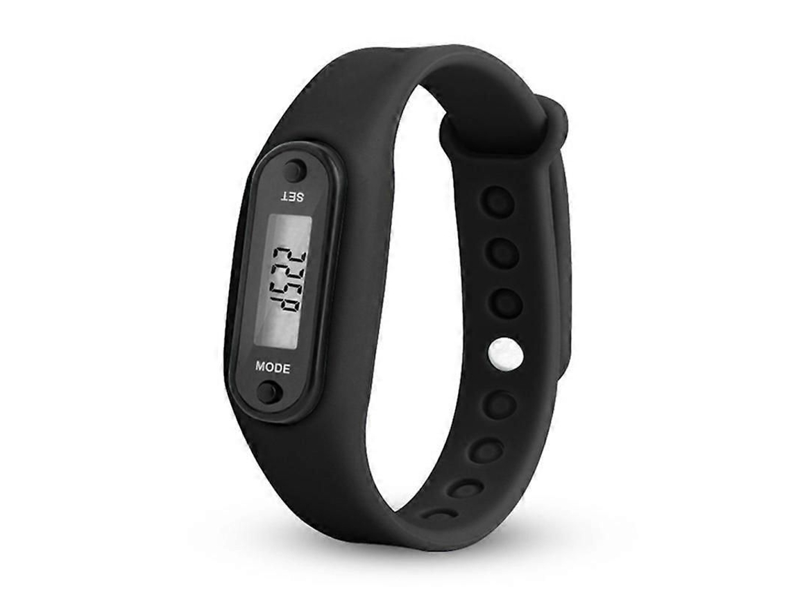 Reloj podómetro electrónico LCD GOKOCO de moda para estudiantes, de silicona, para caminar, practicar deportes y para niños.