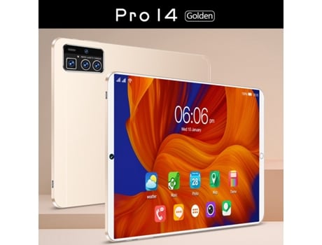 Tablet PRITOM 14PRO + Teclado Bluetooth + Funda de Cuero + Auriculares + Stylus Pen (10'' - 32 GB - 2 GB RAM - Wi-Fi+4G)