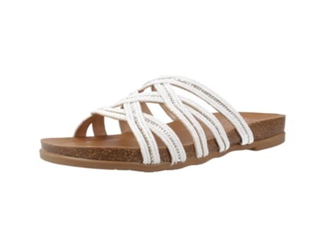 Zapatos de Mujer PORRONET Tecido Blanco (39)