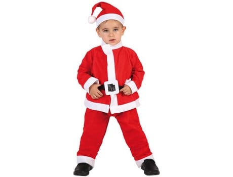 Disfraz de Papá Noel ATOSA unisex para niño (Talla: 7-9 Años)