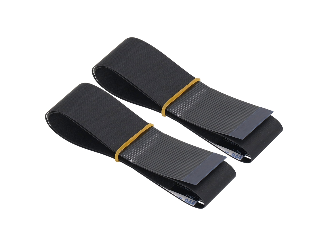 2 Cables Fpc Planos Flexibles De 24 Pines Y 420 Mm Con Adhesivo Para Impresoras 3d