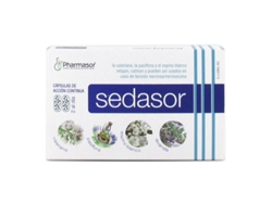 Complemento Alimentar SORIA NATURAL Pharmasor Sedasor Accion Continuada 30 Capsulas