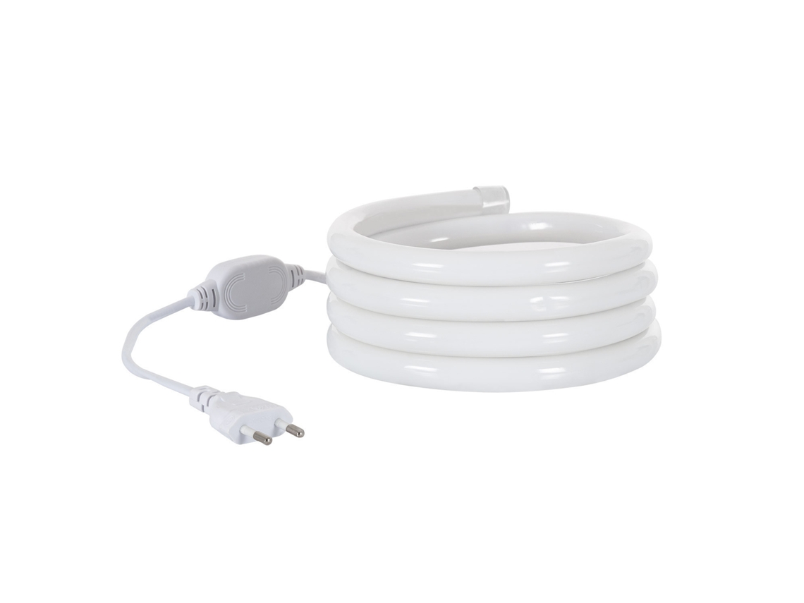 Tira LED Neón Regulable 220v Circular Sflex17 8w/m Corte 100cm IP65 Color Rosa Personalizado 2 M