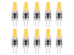 2026-10 Piezas Bombilla Led Silicona G4 1.5w Ac12v Para Iluminación Hogar Armario Coche Hotel