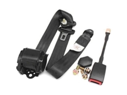 Cinturón Seguridad Universal Ajustable 3 Puntos Con Retracción Automática, Para Silla Auto, Silla Ruedas O Cama