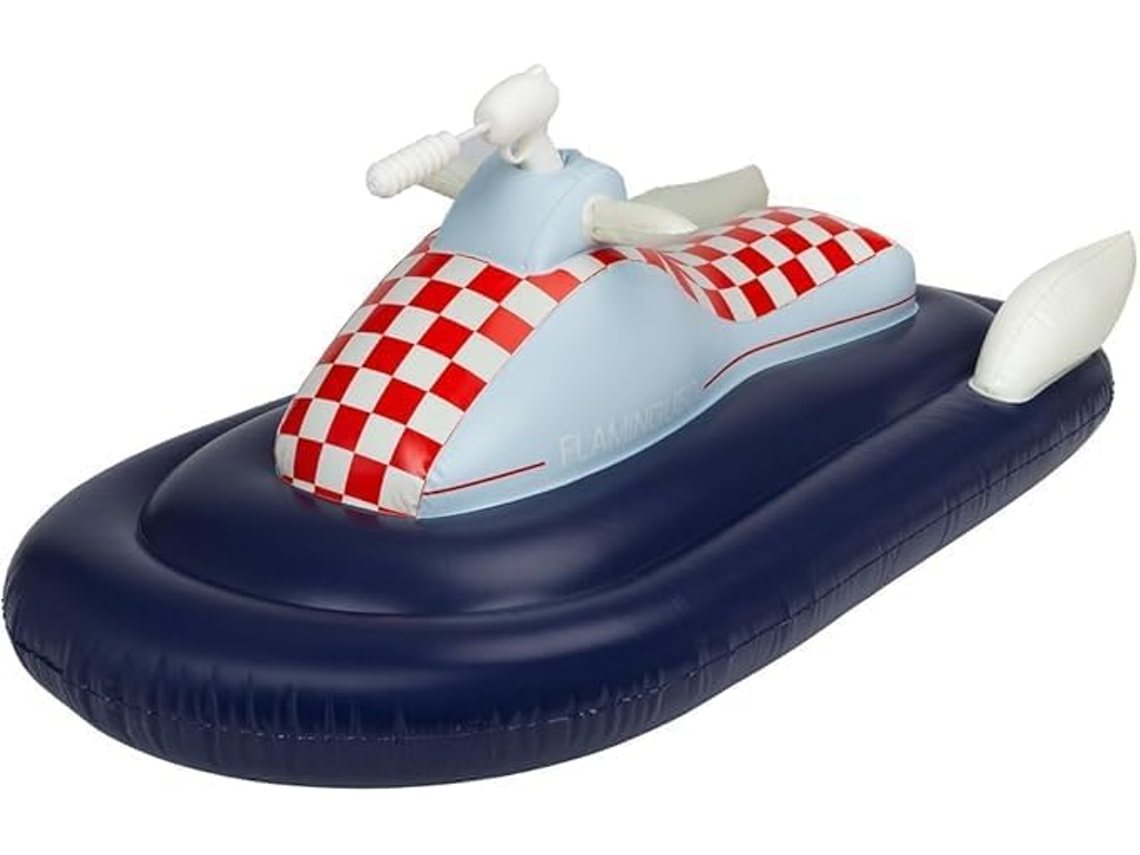 Flotador de Playa y Piscina para Niños PVC Azul Flamingueo