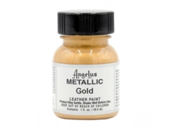 Pintura Cuero Y Polipiel Angelus Metallic 29,5 Ml (Oro / Gold 072)