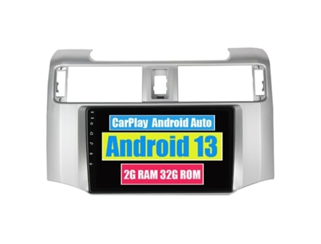 Autoradio Multimedia ROVERONE para Toyota 4Runner 5 N280 2009 - 2020 CarPlay Android Coche Radio Bluetooth Navegación