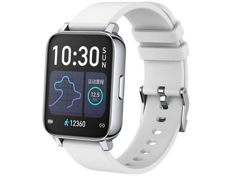 Smartwatch MDUG Monitor de Frequência Cardíaca Branco