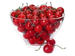 Cerezas Artificiales, Juego De Decoración De 100 Piezas, 3 Cm De Diámetro, Hechas De Espuma Y Poliuretano.