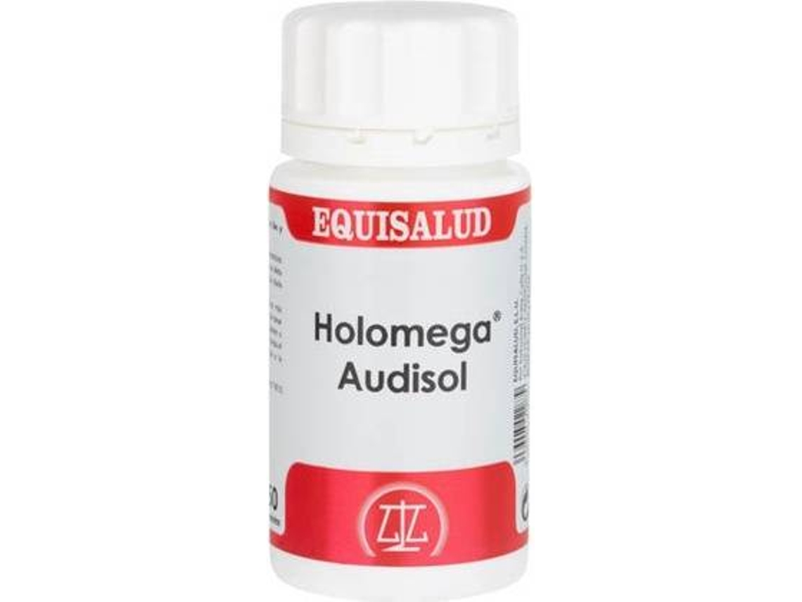 Complemento Alimentar EQUISALUD Audisol Holomega (50 cápsulas)