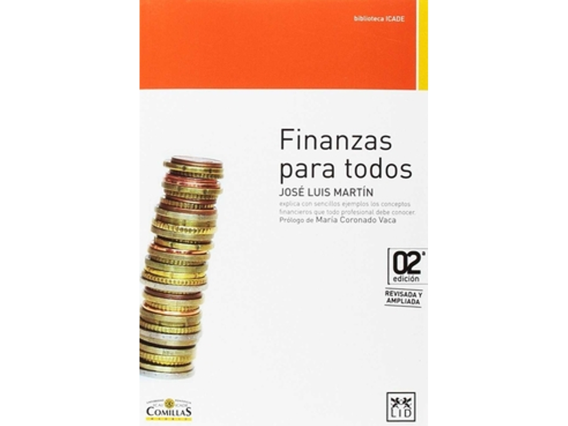 Libro Finanzas Para Todos de MARTIN JOSE LUI (Castellano)