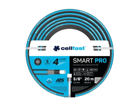 Manguera de jardín SMART PRO ATS de diámetro de 15mm con una longitud de 20 metros