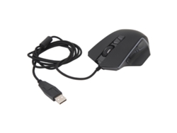 Mouse Gamer Com Fio Led Luz Ajustável Dpi Design Ergonômico Para Casa Dormitório Escritório