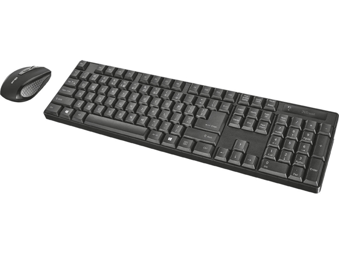 Teclado TRUST XIMO (Inalámbrico - Layout Francés - Teclado Numérico)