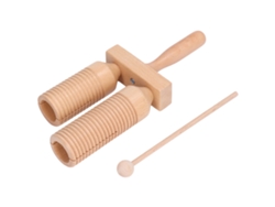 Tambor De Percusión De Madera Educativo Con Rodillo Para Niños Mayores De 1 Año.