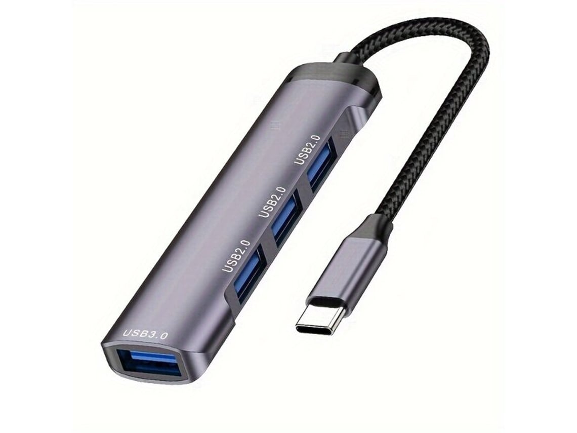 Adaptador USB C 4 en 1 Tadvyyvayotoy con 4 puertos