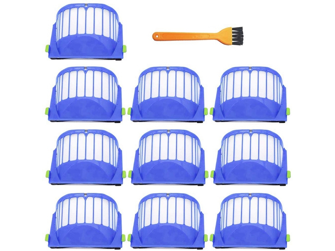 Piezas de repuesto, filtros Aero Vac compatibles con Irobot Roomba serie 500 600, accesorio de reposición para aspiradora