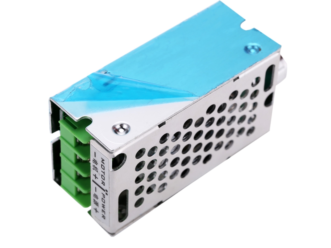 Controlador de velocidad PWM 2026as para motor CC ajustable Escobilla 12V/24V/36V/60V 8A 400W con interruptor