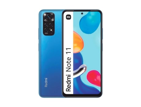 Smartphone XIAOMI Redmi Note 11 (6.43'' - 6 GB - 128 GB - Azul)