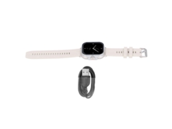 Relógio Inteligente 2 Em 1 Com Fones De Ouvido Bluetooth 5.3 Nfc Modos Esportivos Bateria Longa Prata (silicone Cinza)